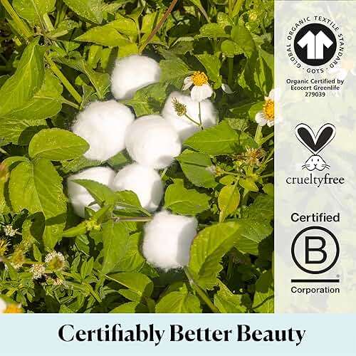 Sky Organics Jumbo Cotton Balls for Sensitive Skin, 100% Pure Organic Cotton Sustainably Grown, Chlorine Free, Hypoallergenic, Ultra-Soft and Absorbent for Beauty,Personal Care, 100 ct - Image 6