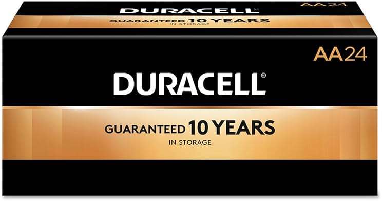 Duracell MN1500BKD Alkaline Battery with Duralock, Size Aa, Shape, (Pack of 144) - Image 1