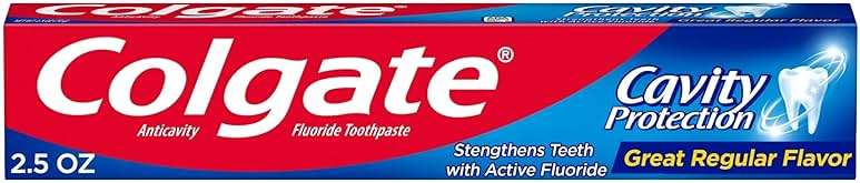 Colgate Cavity Protection Toothpaste with Fluoride - 2.5 ounce + 60% Free - 2 Pack - Image 2