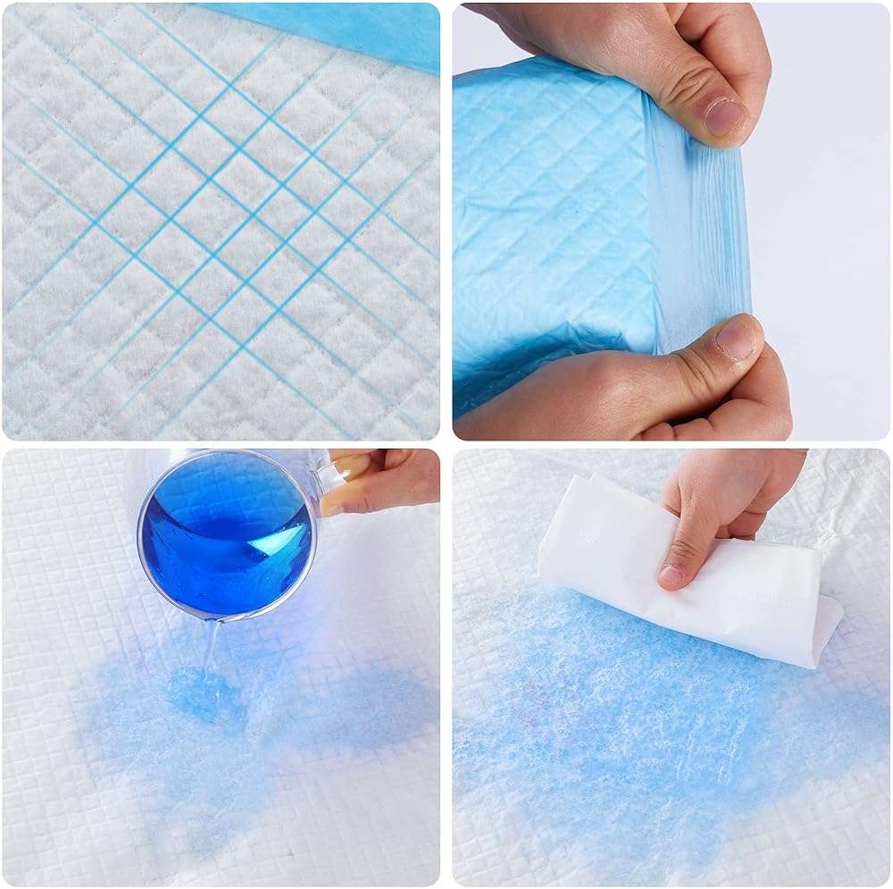 BESTLE Pet Training and Puppy Pads Pee Pads for Dogs 22"x22" Super Absorbent & Leak-Proof - Image 6