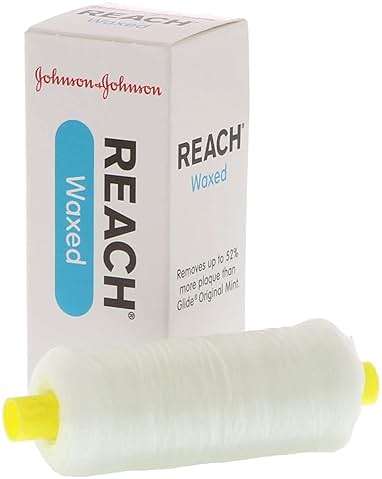 Johnson & Johnson Oral Health Products 2749 Reach Waxed Dental Floss, 200 yds (Pack of 24) - Image 1