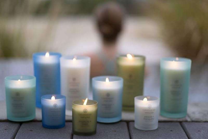 Chesapeake Bay Candle Peace + Tranquility (Cashmere Jasmine) Scented Candles Medium Size 2-Pack Perfect for Home Décor Relaxation and Gifting - Image 6