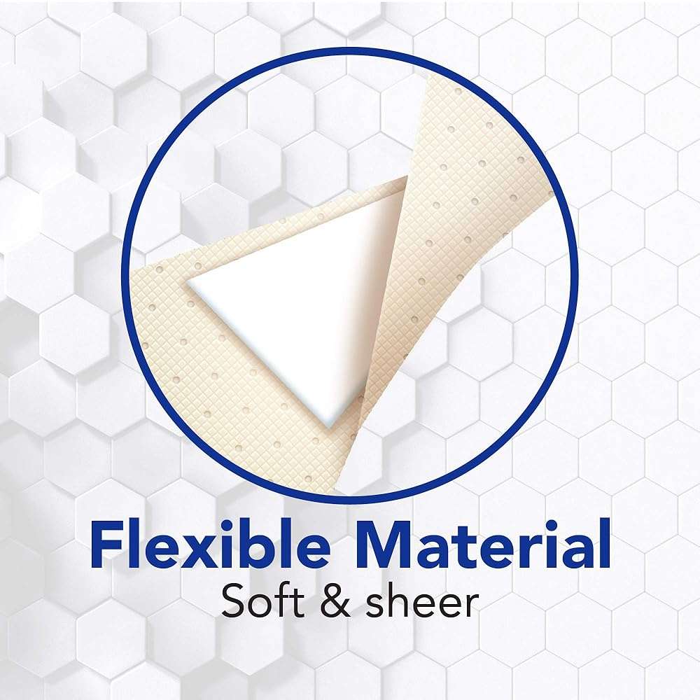 All Health Antibacterial Sheer Adhesive Bandages, 3/4 in x 3 in, 160 ct | Helps Prevent Infection, Extra Large Comfortable Protection for First Aid and Wound Care - Image 4