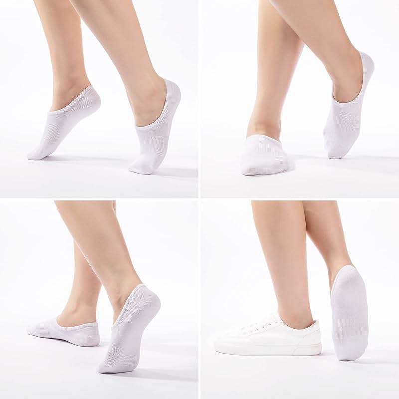 IDEGG No Show Socks Women & Men Low Cut Ankle Short Anti-slid Athletic Running Casual Invisible Liner Socks - Image 7