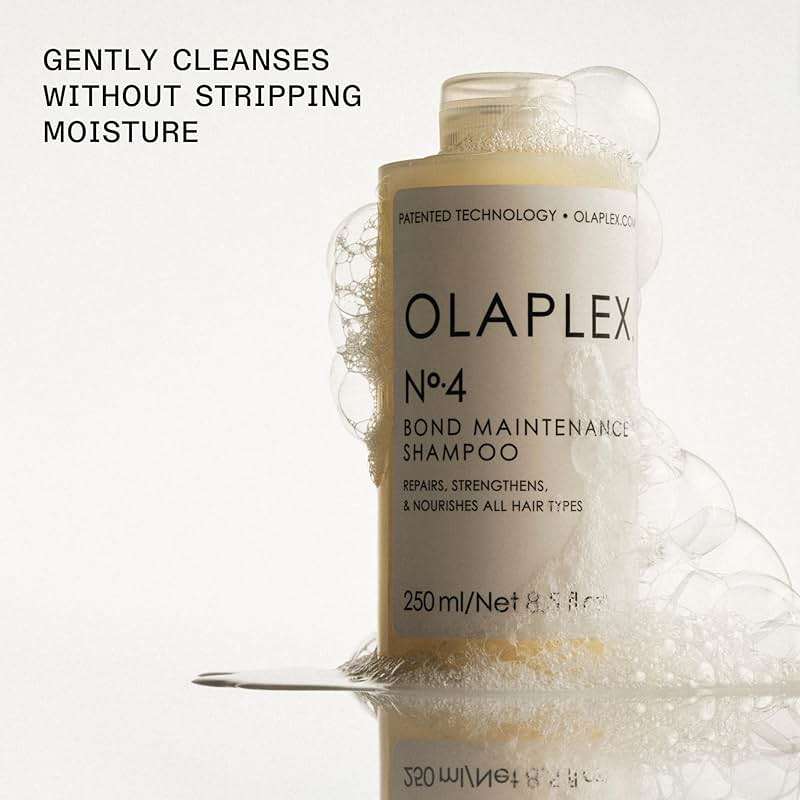 Olaplex Nº.4 Bond Maintenance™ Hair Strengthening Shampoo: Repairs Damage & Defend Against Future Breakage | Replenishes Hydration | For Coily, Curly, Straight, and Wavy - Image 5