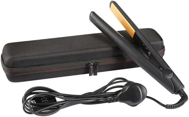 Faylapa Hard Carry Travel Case for Hair Straightener Iron,Hair Straightener EVA Case for Vacation (Accessories Not Include,Black) - Image 2