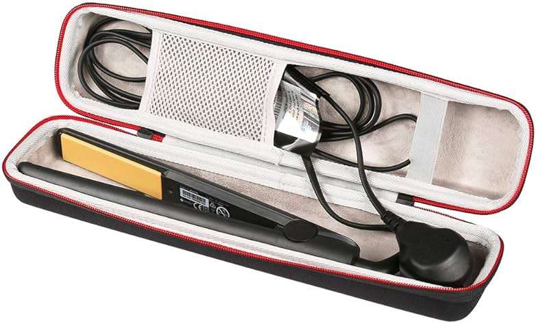 Faylapa Hard Carry Travel Case for Hair Straightener Iron,Hair Straightener EVA Case for Vacation (Accessories Not Include,Black) - Image 3