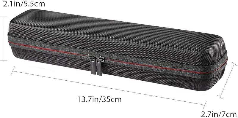Faylapa Hard Carry Travel Case for Hair Straightener Iron,Hair Straightener EVA Case for Vacation (Accessories Not Include,Black) - Image 6