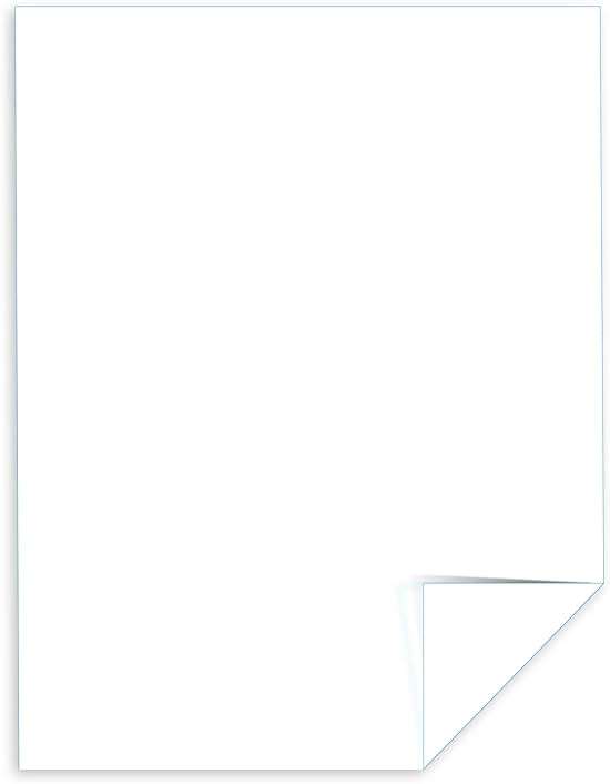 Neenah Index Cardstock, 8.5" x 11", 90 lb./163 gsm, White, 300 Sheets, Lightweight, 94 Brightness - EXTRA SHEETS, MORE VALUE! (91437) - Image 3