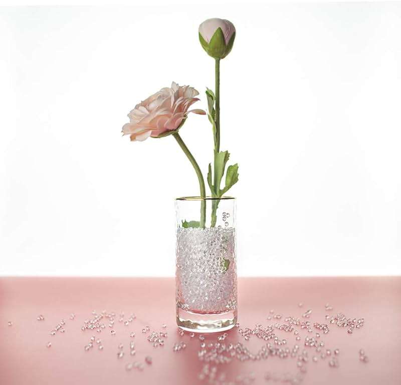 FUTUREPLUSX 10000PCS Fake Diamonds, 4.5mm Mini Clear Diamonds Decoration Acrylic Crystal Vase Fillers Table Scatter Confetti Gems for Wedding Bridal Shower Birthdays Graduation Party Home Decor - Image 5