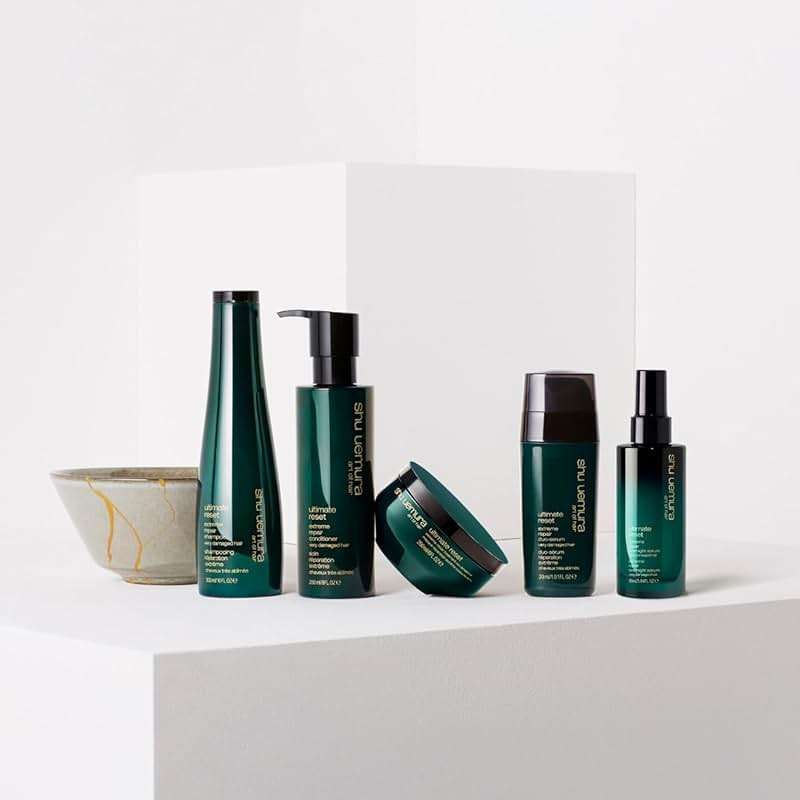 shu uemura art of hair ultimate reset extreme repair mask for very damaged hair - formulated with japanese rice extract to prevent split ends and breakage, deeply conditions and nourishes hair - Image 7
