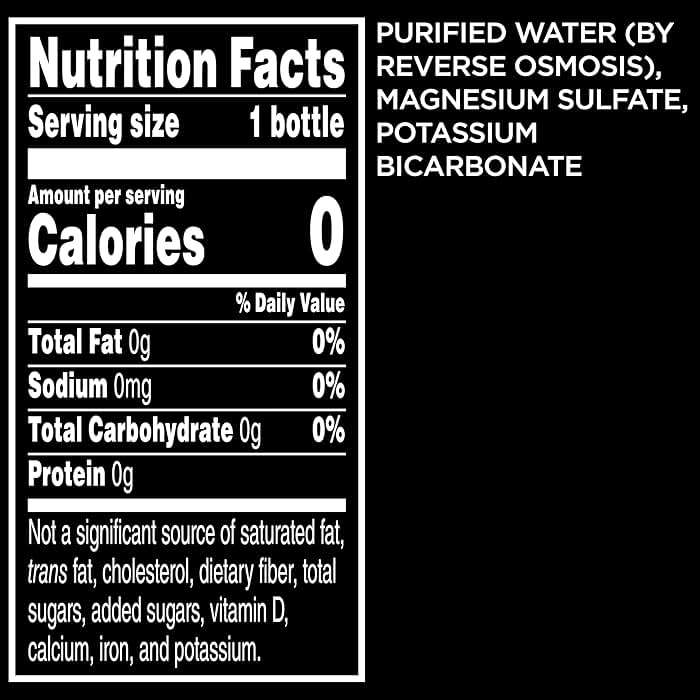 LIFEWTR Premium Purified Water pH Balanced with Electrolytes, 100% recycled plastic bottles, 16.9 Fl Oz Bottles, 500ml (Pack of 12) - Image 3