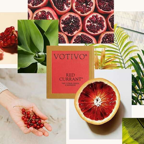 Votivo Red Currant 6.8 oz Aromatic Candle | Soy Wax Blend | Luxury Glass Jar Scented Candle & Box | Candles for Home Scented | Long Burning & Highly Scented - Image 5