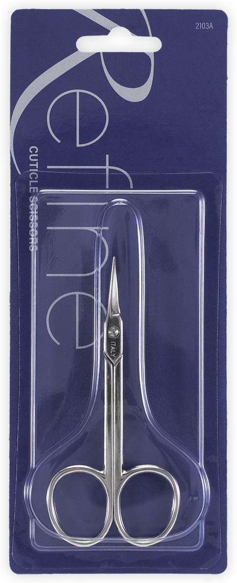 REFINE Cuticle Scissors - Italy - Premium Extra-Fine Point Tip - Image 2