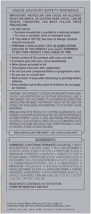 L'Oreal Paris Feria Multi-Faceted Shimmering Permanent Hair Color, B61 Downtown Brown (Hi-Lift Cool Brown), 1 Hair Dye Kit (Pack of 2) - Image 2