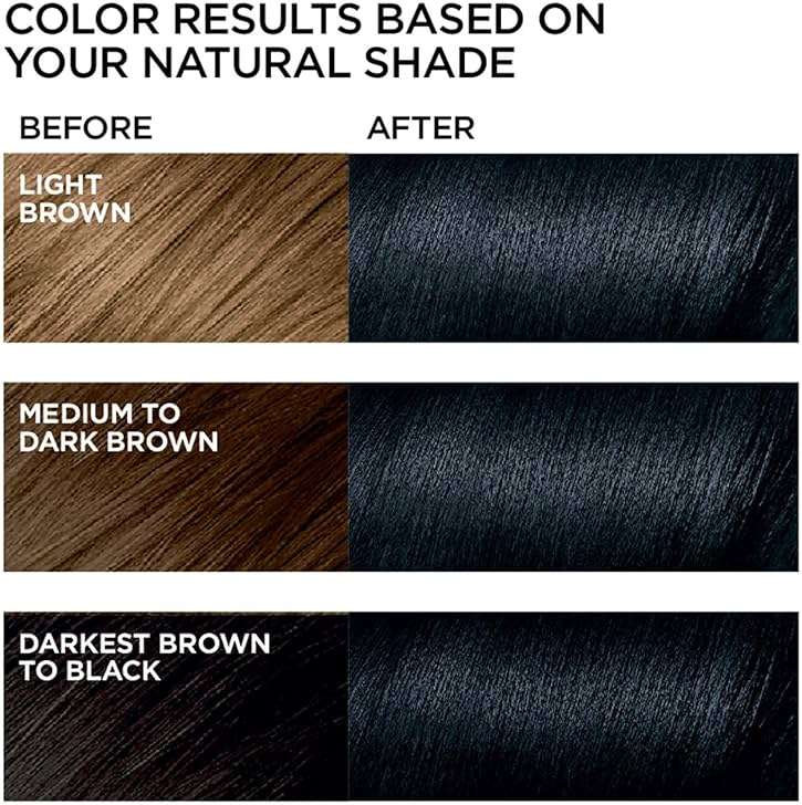 L'Oreal Paris Feria Multi-Faceted Shimmering Permanent Hair Color, 21 Starry Night, Hair Dye Kit, Pack of 2 - Image 4