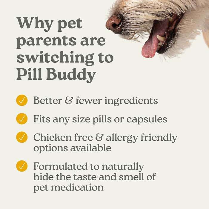 Presidio Earthly Pill Buddy Naturals - Duck (Chicken-Free) Pill Hiding Treats for Dogs - Pill Pocket for Any Size Medication - 30 Servings - Image 4