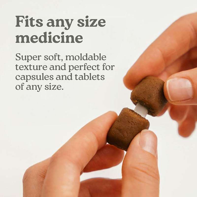 Presidio Earthly Pill Buddy Naturals - Duck (Chicken-Free) Pill Hiding Treats for Dogs - Pill Pocket for Any Size Medication - 30 Servings - Image 7
