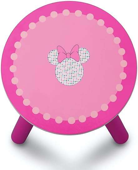 Delta Children Deluxe Kids Art Table | Easel, Desk, Stool, Toy Organizer, Disney Minnie Mouse - Image 7