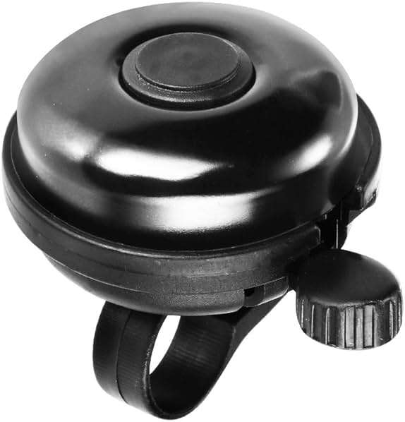 Accmor Classic Bike Bell, Aluminum Bicycle Bell, Loud Crisp Clear Sound Bicycle Bike Bell for Adults Kids - Image 1