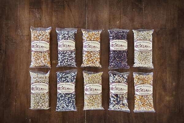Amish Country Popcorn | 4 Ounce Variety Kernel Gift Set (10 Pack Assorted) | Old Fashioned, Non-GMO and Gluten Free (4oz Each, 10ct Total) - Image 3