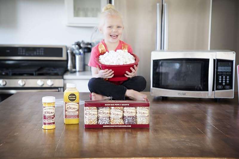 Amish Country Popcorn | 4 Ounce Variety Kernel Gift Set (10 Pack Assorted) | Old Fashioned, Non-GMO and Gluten Free (4oz Each, 10ct Total) - Image 8