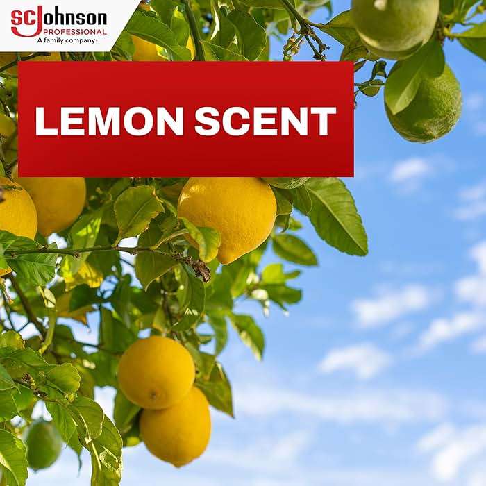 SC Johnson Professional Pledge Polish and Shine for Wood Furniture and More, Lemon Scent, 14.2 Fl Oz, Pack of 6 - Image 5