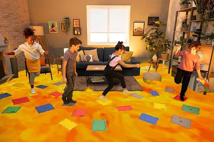Goliath The Original The Floor is Lava! Game by Endless Games - Interactive Game For Kids And Adults - Promotes Physical Activity - Indoor And Outdoor Safe - Classic Edition - Image 2