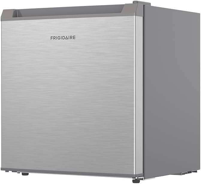 Frigidaire Retro Compact Mini Fridge with Freezer Compartment, Chrome Handles, Built-in Water Dispenser, (1.8 cu ft) - Image 3