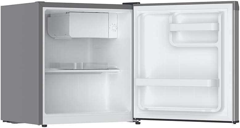 Frigidaire Retro Compact Mini Fridge with Freezer Compartment, Chrome Handles, Built-in Water Dispenser, (1.8 cu ft) - Image 8