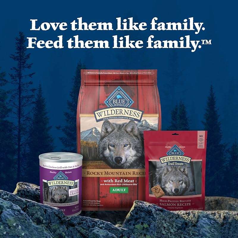 Blue Buffalo Wilderness Trail Treats Salmon Crunchy Dog Biscuits, Grain-Free & High-Protein, Bite-Sized Training Treats Made with Real Salmon & Natural Ingredients, 24-oz Bag - Image 10