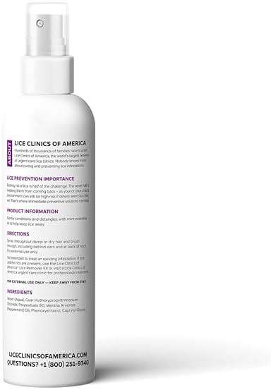 Lice Clinics of America Daily Lice Prevention Conditioning Spray – Repel Lice with 100% Natural Essential Oil - Image 2