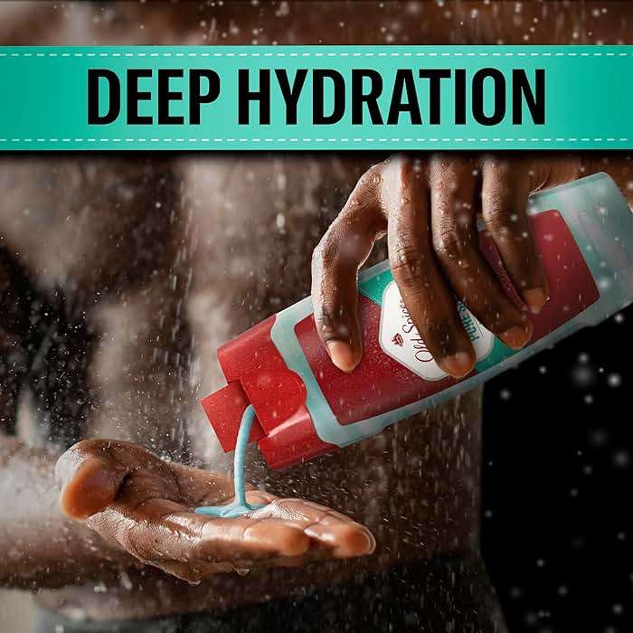 Old Spice Moisturizing Body Wash for Men, Hydro Wash, 2-in-1 Long Lasting Scent & Powerful Hydration to Fight Dry Skin, 24/7 Shower Fresh, Pure Sport Scent, 16 oz (Pack of 4) - Image 3