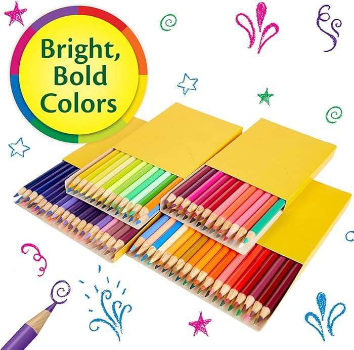 Crayola Colored Pencils Set for Kids (120ct), Cute School Supplies, Teacher Must Haves, Coloring Book Pencils, Bulk Colored Pencils for Boys & Girls, Ages 3, 4, 5 - Image 3