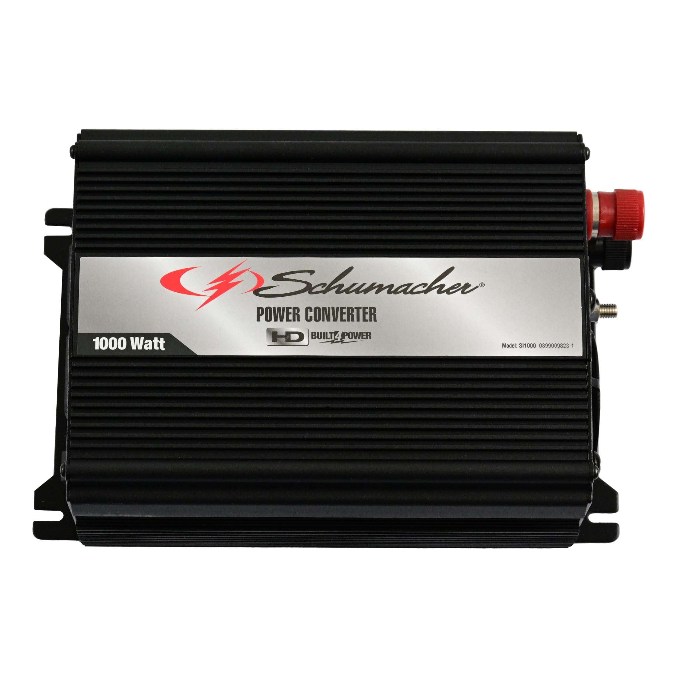 Schumacher Electric SI1000 DC to AC Power Inverter - 1000W AC/USB - for Converting Vehicle Power to Household Power for Camping, Tailgating and More - Image 1