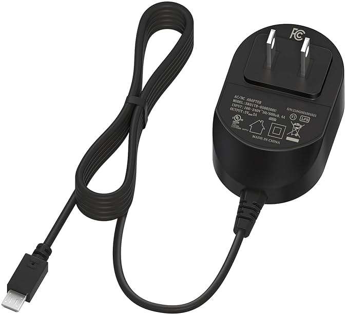 TPLTECH 5V AC Adapter Charger for Bose Soundlink Color I, II 2 / Mini II 2 / Revolve/Revolve Plus Bluetooth Speaker, QuietComfort 35 20 Headphones Micro 6.5FT USB Cable Charging Cord [UL Listed] - Image 1