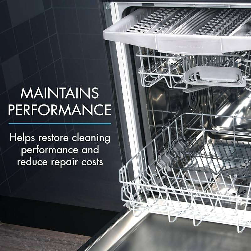 Glisten Dishwasher Magic Machine Cleaner and Disinfectant 2-Pack and Washer Magic Washing Machine Cleaner - Image 5