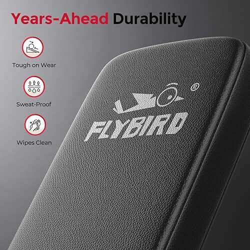 FLYBIRD WB5 Weight Bench, ASTM-Certified 800LBS Adjustable Weight Bench Workout Bench Foldable for Home Gym, 90° to -30° FID and 30in Extended Backrest for Bench Press Strength Training Exercise - Image 6
