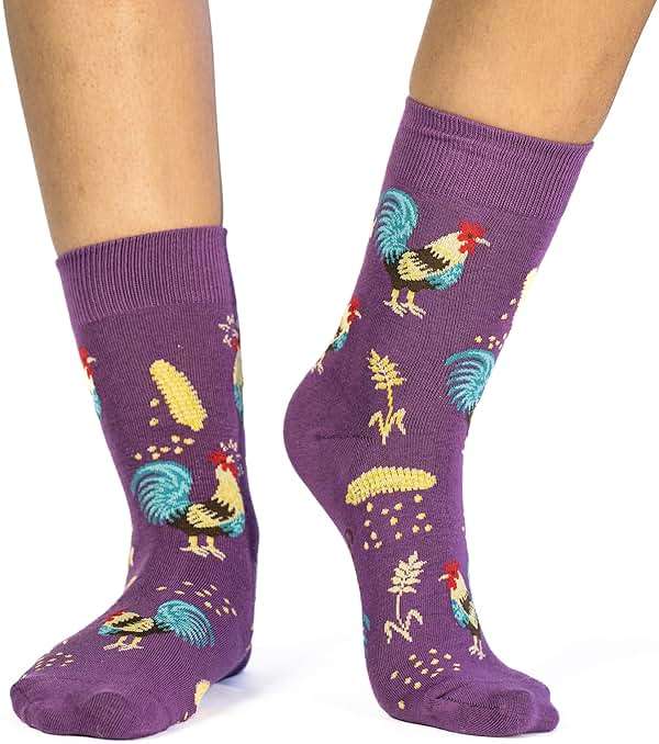 Good Luck Sock Women's Birds, Flamingos, Owles, Ducks and more Socks, Adult - Image 2