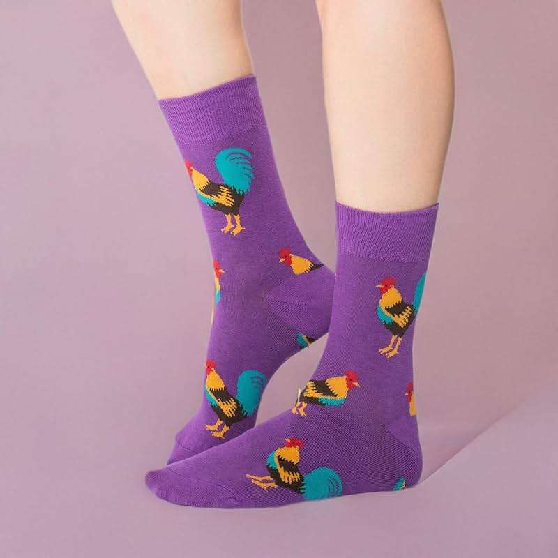 Good Luck Sock Women's Birds, Flamingos, Owles, Ducks and more Socks, Adult - Image 3