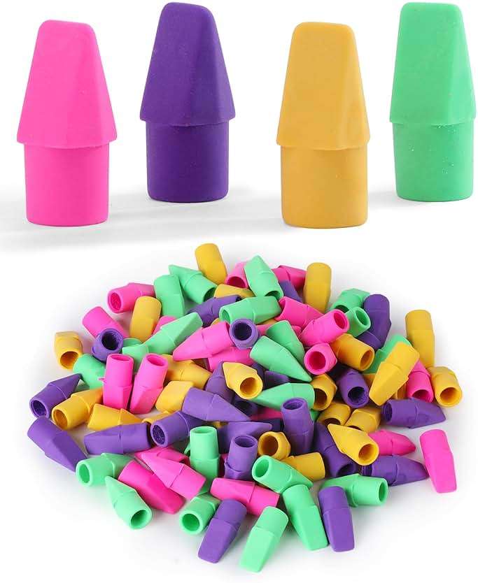 Mr. Pen Erasers for Pencils, 120 Pack, Pencil Top Erasers, Eraser Caps, Cap Tops, Topper Erasers. Ereaser - Image 1