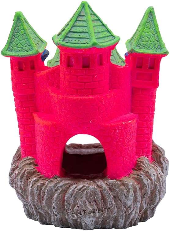 GloFish Extra Large Castle Ornament, 1 Count, Decor for Aquariums - Image 2