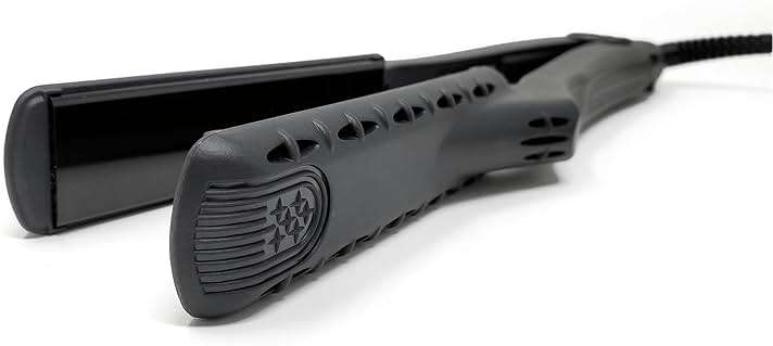 CROC Led Black Titanium Flat Iron 1 Inch - Image 4