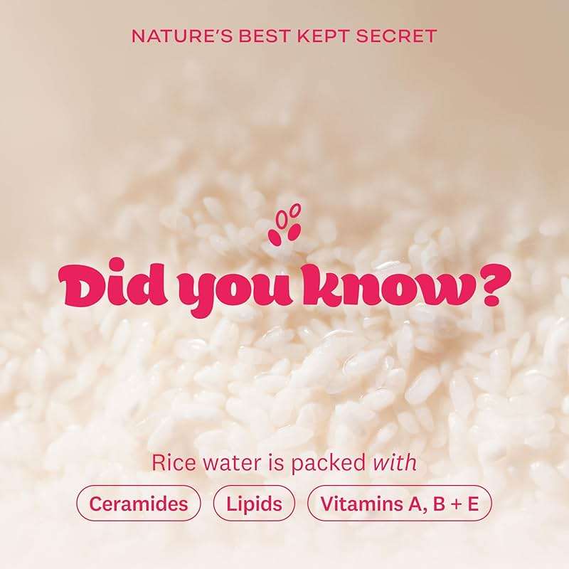 THE FACE SHOP Rice Water Bright Foaming Cleanser, Hydrating Korean Face Wash with Ceramides, Deep Pore Cleansing, All Skin Types, Gentle Skincare, Vegan, 10.1 fl. oz. - Image 5