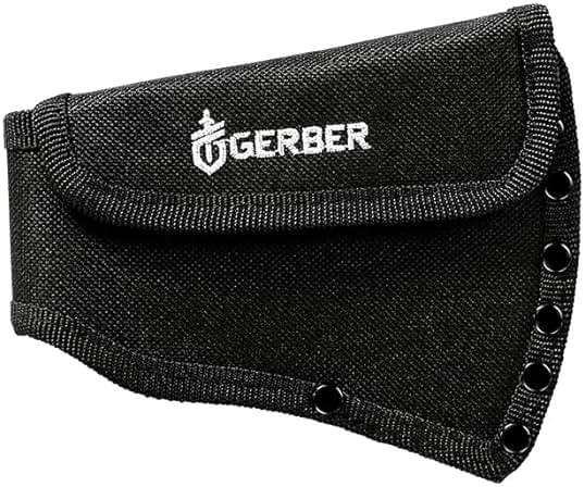 Gerber Gear Pack Hatchet - 3.5" Steel Blade Axe with Full Tang - Survival, Bushcraft and Camping Gear - with Mountable Nylon Sheath - Brown - Image 2
