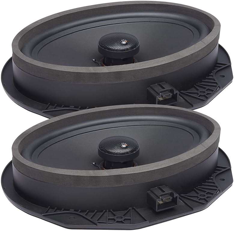 PowerBass OE692-FD - 6x9 Ford OEM Replacement Coaxial Speakers - Pair - Image 1