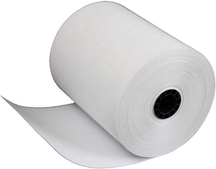Thermal Paper Rolls 3 1/8 x 230 - American Made: [50/pack] BPA Free 48 GSM Solid Tube Core CC Receipt paper for POS terminals Cash Registers Stations SCP700 TSP100 TSP300 TSP400 TSP500 TSP600 - Image 1