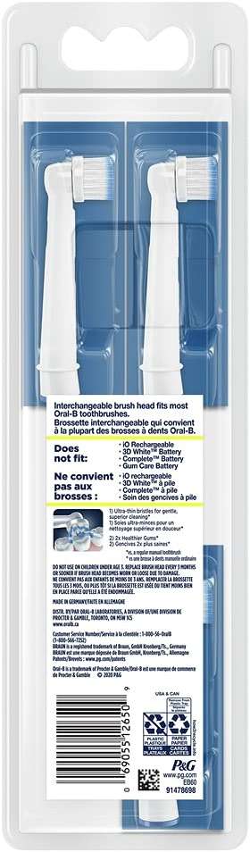 Oral-B Gum Care Replacement Brush Heads for an Oral-B Electric Toothbrush, Pack of 3 - Image 2