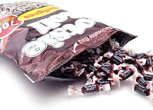Tootsie Roll Midgees - Chewy Chocolate Gluten-Free Holiday Candy - Resealable Bag of Individually Wrapped Candies for Kids, Parties, Classroom - 700 Count (Pack of 1) - Image 6