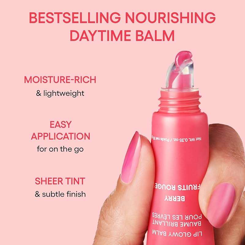 LANEIGE Lip Glowy Balm: Sheer Tinted Lip Moisturizer with Shea Butter, for Hydrating Shine & Soft Lips - Image 4